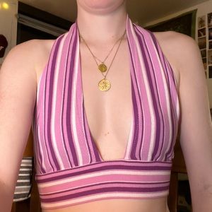 Halter Neck Crop Top